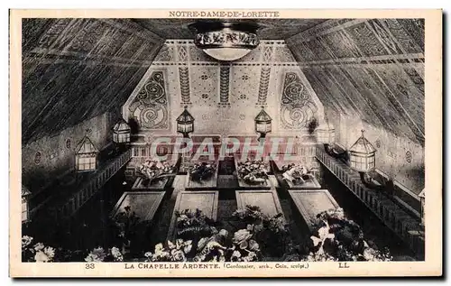 Cartes postales La Chapelle Ardente Notre Dame de Lorette