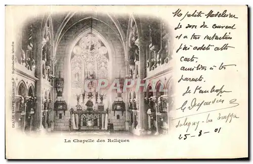 Cartes postales La Chapelle des Reliques