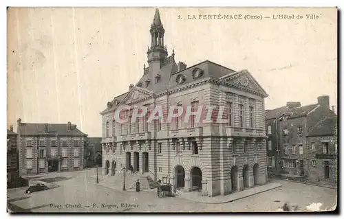 Cartes postales La Ferte Mace L Hotel de Ville