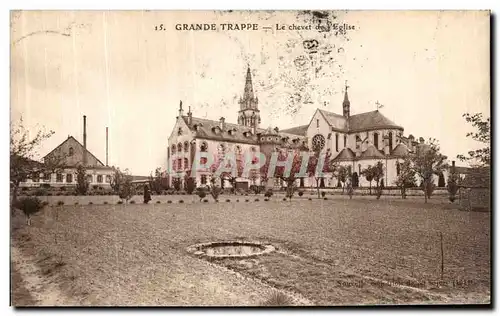 Cartes postales Grande Trappe Le Chevet de Eglise