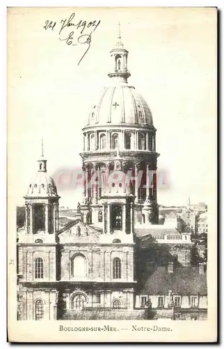 Cartes postales Boulogne Sur Mer Notre Dame