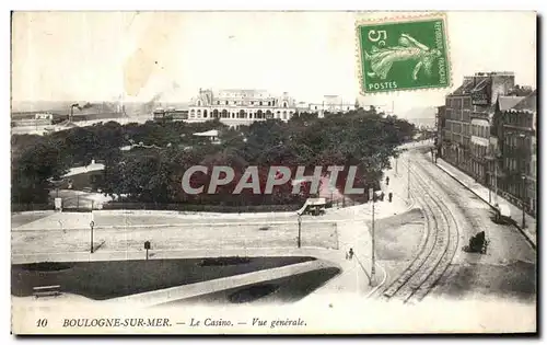 Cartes postales Boulogne Sur Mer La Casino Vue Generale