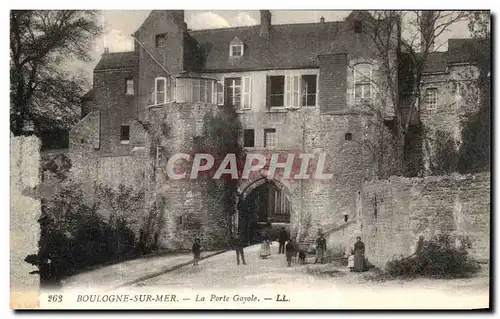 Cartes postales Boulogne Sur Mer La Porte Gayole