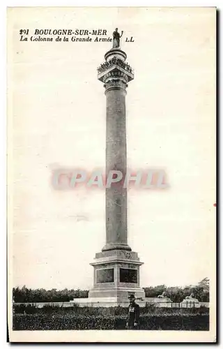 Cartes postales Boulogne Sur Mer La Colonne de la Grande Armee