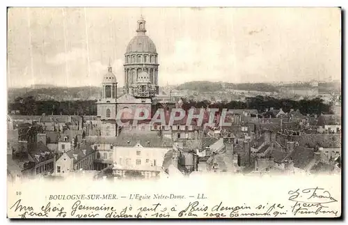 Cartes postales Boulogne Sur Mer L Eglise Notre Dame