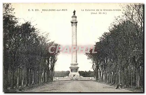 Ansichtskarte AK Boulogne sur Mer La Colonne de la Grande Armee