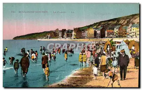 Cartes postales Boulogne sur Mer La Plage