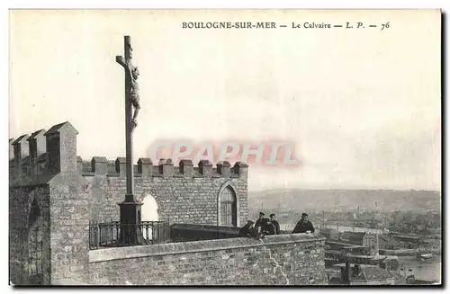 Cartes postales Boulogne sur Mer Sur le Calvaire