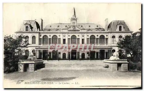 Cartes postales Boulogne sur Mer Le Casino