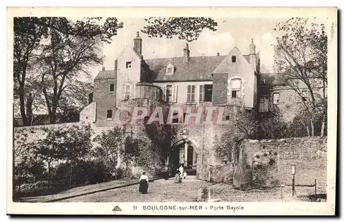 Cartes postales Boulogne sur Mer Porte Gayole