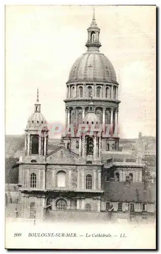 Cartes postales Boulogne sur Mer La Cathedrale