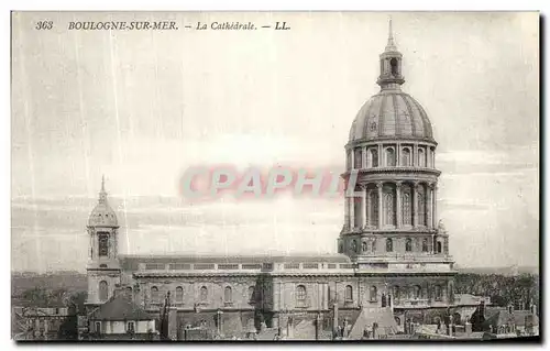 Cartes postales Boulogne sur Mer La Cathedrale