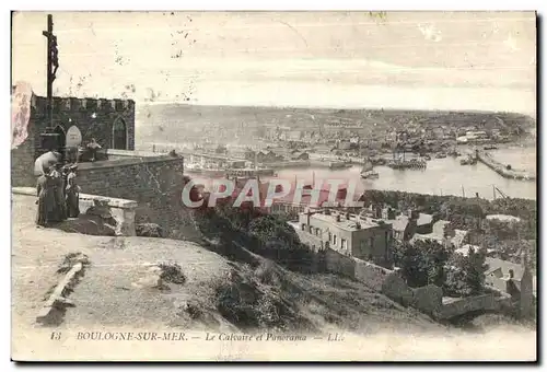 Cartes postales Boulogne sur Mer La Calvaire et Panorama