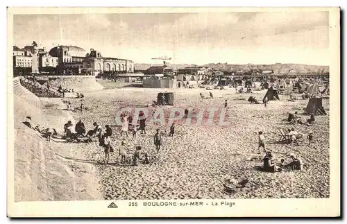 Cartes postales Boulogne Sur Mer La Plage