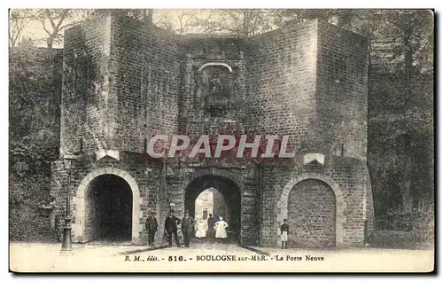 Cartes postales Boulogne Sur Mer La Porte Neuve