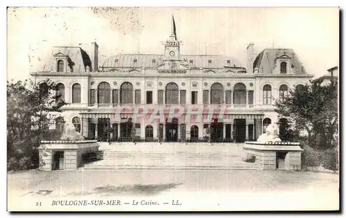 Cartes postales Boulogne Sur Mer Le Casino