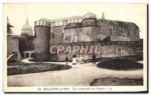 Cartes postales Boulogne Sur Mer Vue D Ensemble du Chateau