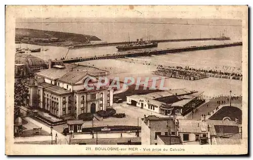 Ansichtskarte AK Boulogne sur Mer Vue Prise du Calvaire