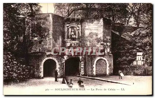 Cartes postales Boulogne sur Mer La Porte de Calais