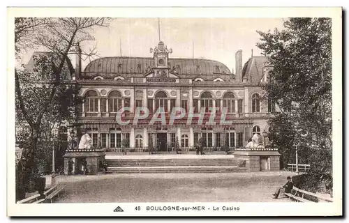 Cartes postales Boulogne sur Mer La Casino Lion