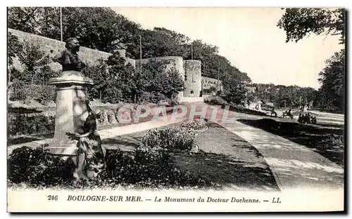 Cartes postales Boulogne sur Mer Le Monument du Docteur Duchenne