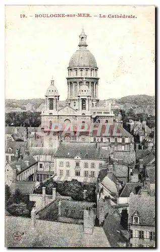 Cartes postales Boulogne sur Mer La Cathedrale