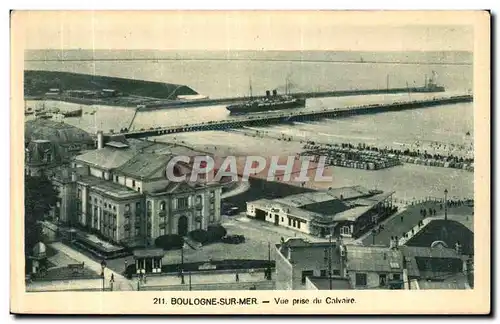 Cartes postales Boulogne sur Mer Vue Prise du Calvaire