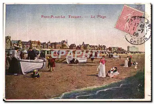 Cartes postales La Touquet Paris Plage La Plage