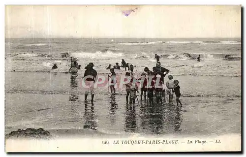 Cartes postales La Touquet Paris Plage La Plage Enfants