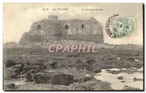 Cartes postales Le Portel Le Fort en Ruines