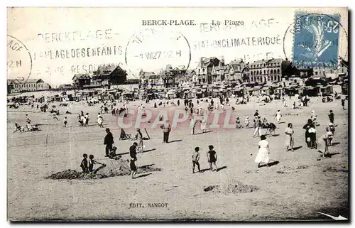 Cartes postales Berck Plage La Plage