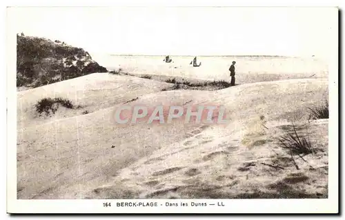 Ansichtskarte AK Berck Plage Dans les Dunes