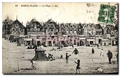 Cartes postales Berck Plage La Plage