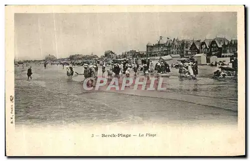 Cartes postales Berck Plage La Plage