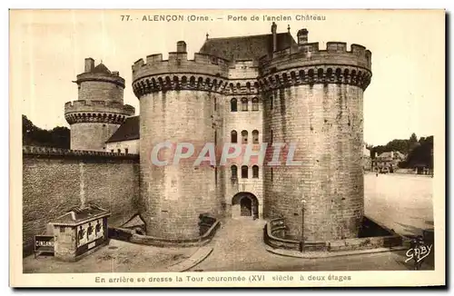 Cartes postales Alencon Porte de l ancien Chateau