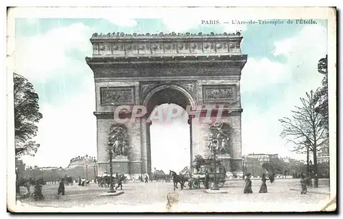 Cartes postales Paris L Arc de Triomphe de L Etoile