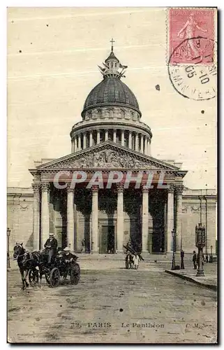 Cartes postales Paris Le Pantheon