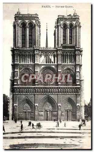 Cartes postales Paris Notre Dame