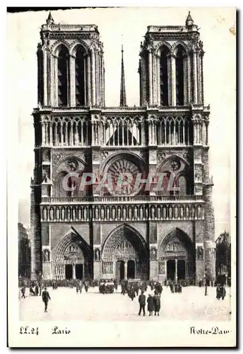 Cartes postales Paris Notre Dame