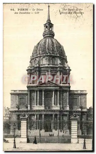 Ansichtskarte AK Paris Le Dome des Invalides