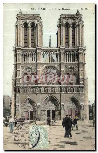 Cartes postales Paris Notre Dame