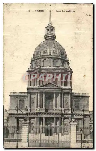 Cartes postales Paris Les Invalides