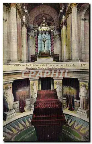 Cartes postales Paris Tombeau de l empereur aux Invalides