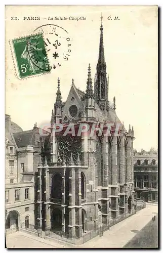 Cartes postales Paris Sainte Chapelle