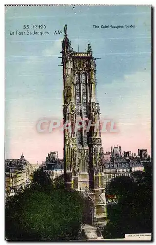 Cartes postales Paris La Tour St Jacques