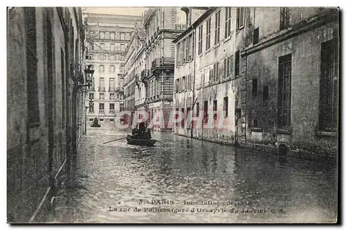 Cartes postales Paris Inondations La vue de Poitiers