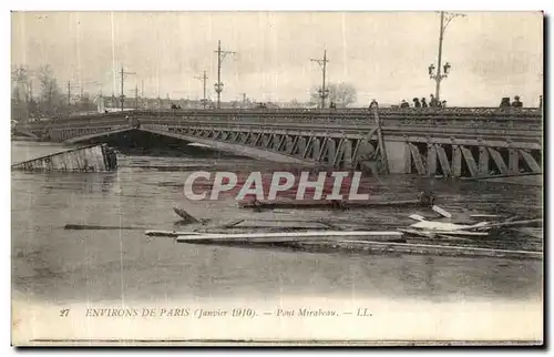 Ansichtskarte AK Evirons de Paris Pont Mirabeau