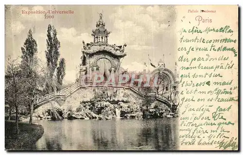 Cartes postales Paris Exposition universelle 1900 Palais lumineux