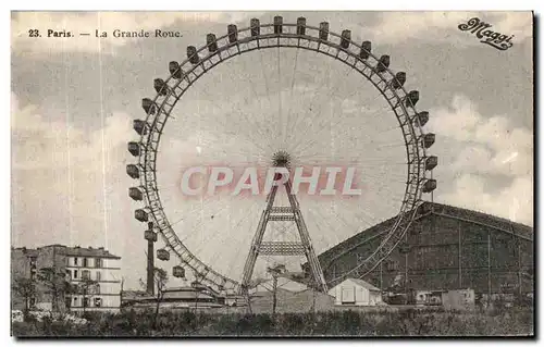 Ansichtskarte AK Paris La Grande Roue Publicite Maggi