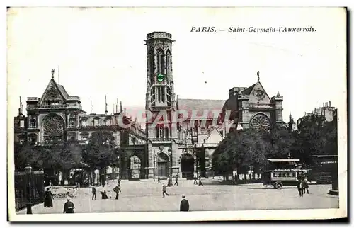 Cartes postales Paris Saint Germain Auxerrois